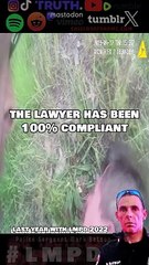 stop resisting - Lawyer attacked by multiple police instant Lawsuit