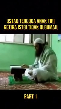 USTAD TERGODA ANAK TIRI KETIKA ISTRI TIDAK DI RUMAH #alurceritafilm #film