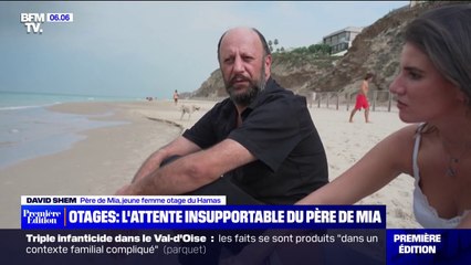 "Il faut que je garde l'espoir, sinon je vais devenir fou": l'attente interminable du père de Mia, une Franco-israélienne otage du Hamas