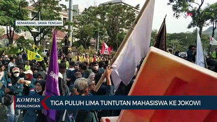 Aksi Damai Mahasiswa, Soroti Kegagalan Jokowi dan Nepotisme Gibran