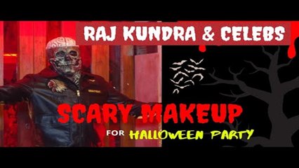 Raj Kundra's Halloween Costume Look With Ronit Roy's Scary GetUp, Palak Tiwari, Shamita Attend Party
