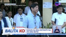 PBBM, Nanawagan sa mga botante na 'wag sayangin ang boto | BK