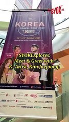 #SYOKExplores: Meet & Greet With K-Artist, Kim Jaejoong @ Korea Travel Fest 2023!
