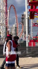 Ils se sont balladés sur Coney IslandAlice Attal sur Instagram