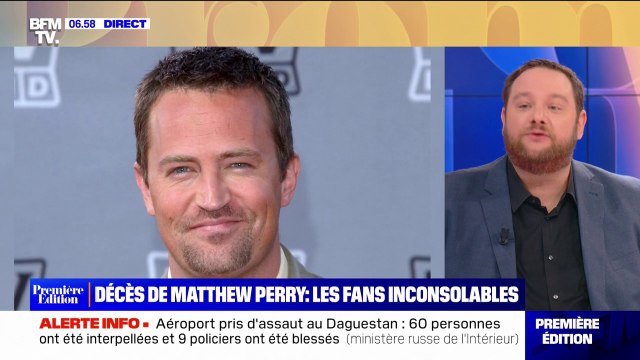 Les fans inconsolables après le décès de Matthew Perry, interprète de Chandler Bing dans la série culte Friends