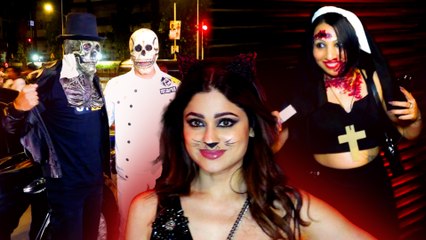 Raj Kundra की Halloween Party में Celebs का दिखा Bhoot वाला लुक