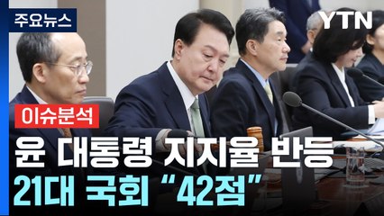 [여론톡톡] 尹 지지율 '반등'...21대 국회 "잘못했다" 80% / YTN
