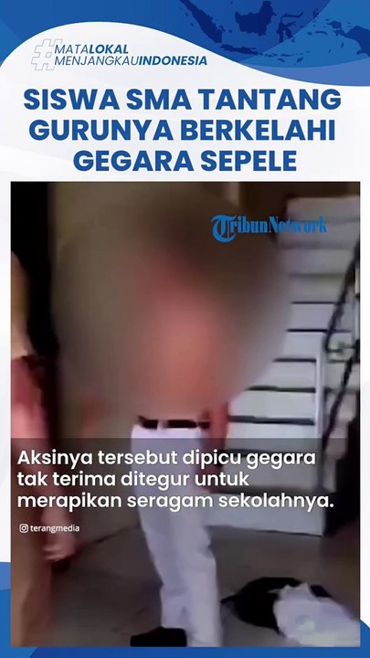 Nasib Siswa SMA Tantang Gurunya Berkelahi Gegara Tak Terima Ditegur Resmi Dikeluarkan