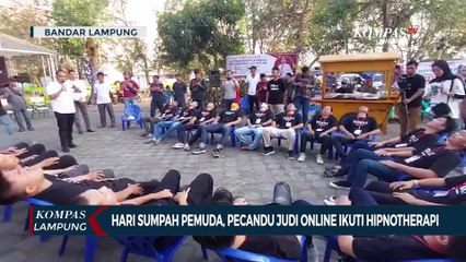 Hari Sumpah Pemuda, Pecandu Judi Online Ikuti Hypnotherapy