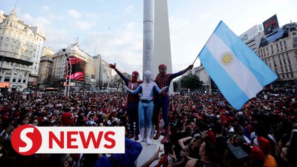 Argentina Spider-Man gathering trying to outdo Malaysia as largest in the world