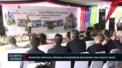 Rampung Dipugar, Menara Syahbandar Semarang Jadi Wisata Baru