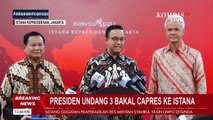 [FULL] Kata 3 Bacapres Anies, Ganjar dan Prabowo Usai Makan Siang Bersama Jokowi