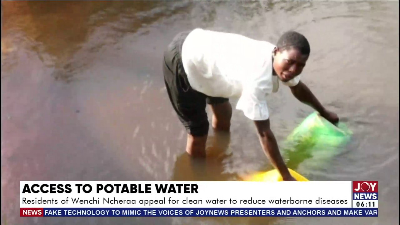 Residents of Wenchi Ncheraa appeal for clean water to reduce waterborne diseases