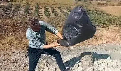 Şarköy'de su kuyusundan gaz fışkırdı