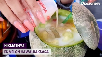 Kenikmatan Es Melon Hawai Raksasa yang Melepas  Dahaga