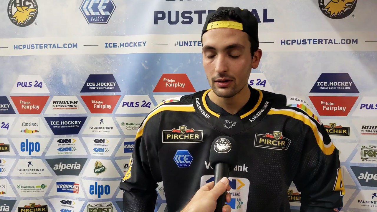 Ivan Deluca (PUS) nach der Niederlage gegen Fehervar