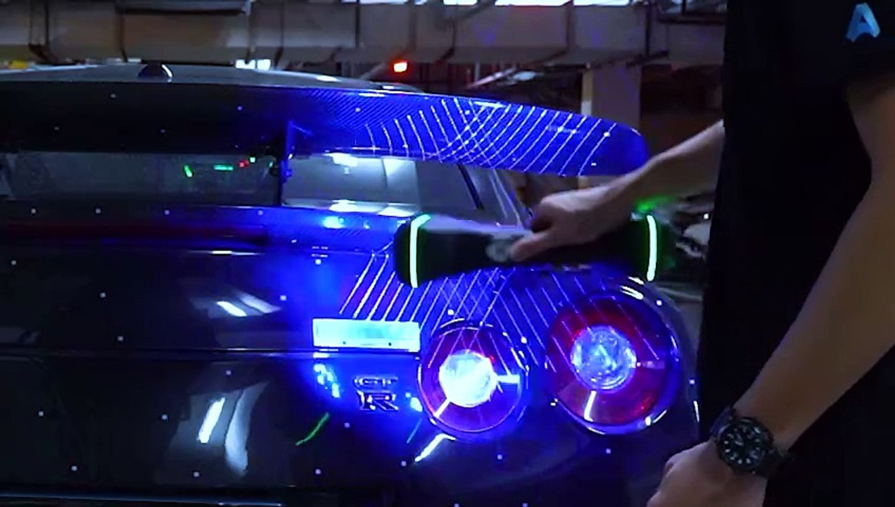 GTR rear wing customization
