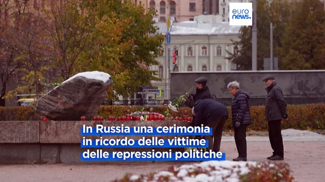 In Russia la commemorazione delle vittime di repressioni politiche