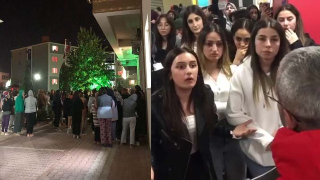 Çorum'daki KYK yurdunda da 6 öğrenci arızalanan asansörde mahsur kaldı