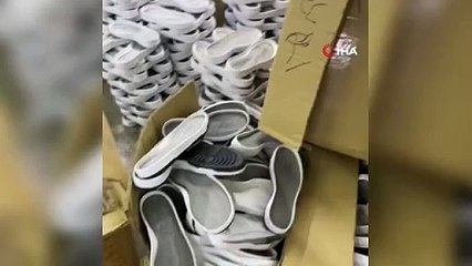 Başakşehir'de Taklit Ayakkabı Üretimi Yapan İş Yerine Operasyon