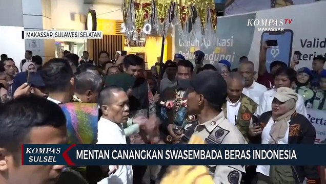 Mentan Canangkan Swasembada Beras Indonesia