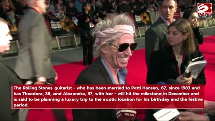 Keith Richards to celebrate his 80th birthday in Africa.