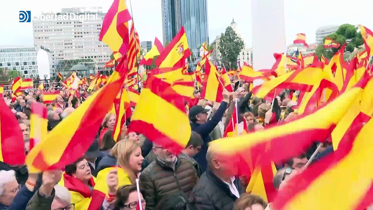 Así ha sido la manifestación de Colón