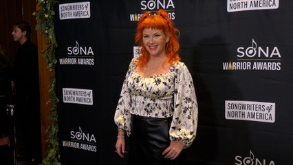 Letters to Cleo's Kay Hanley 2023 SONA Warrior Awards Red Carpet Arrivals