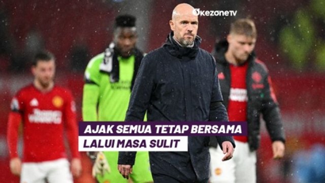 Dibantai Man City di Old Trafford, Erik Ten Hag Ukir Catatan Memalukan di Man United