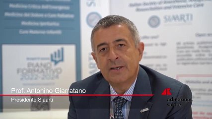 Giarratano: “L'emergenza è una disciplina usurante, che si fa per passione”