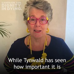 Prue Leith calls for MHKs to vote in favour of assisted dying