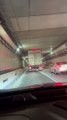 Truck Scrapes In The Sumner Tunnel