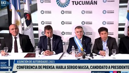 Massa advierte: "Si el martes no está resuelto el abastecimiento, no van a poder sacar un barco"