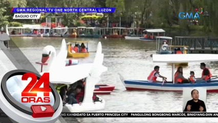Panahon sa Baguio na ine-enjoy ng mga turista, lalo pang lalamig ayon sa PAGASA | 24 Oras