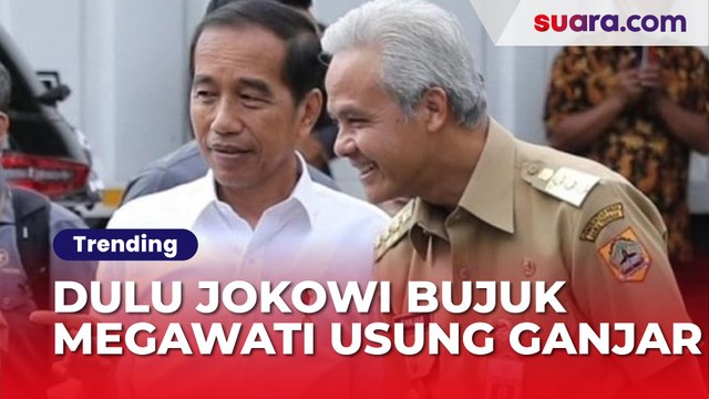 Dulu Jokowi Mati-matian Bujuk Megawati Usung Ganjar