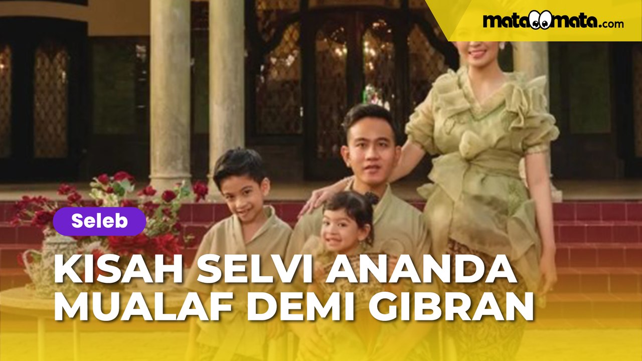 Kisah Selvi Ananda Mualaf Demi Gibran