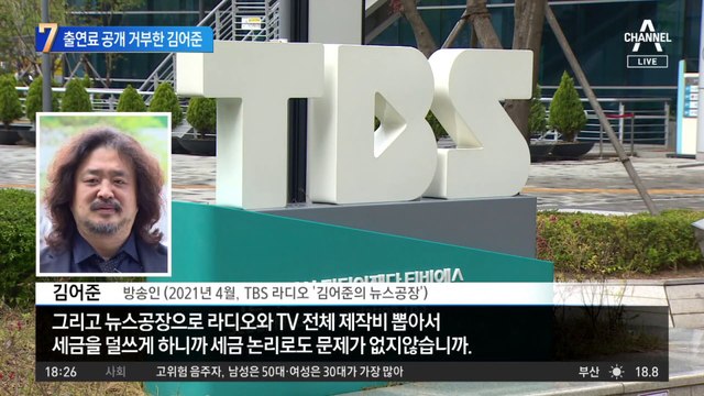 출연료 공개 거부 김어준…與 “감사권 침해 고발 검토”