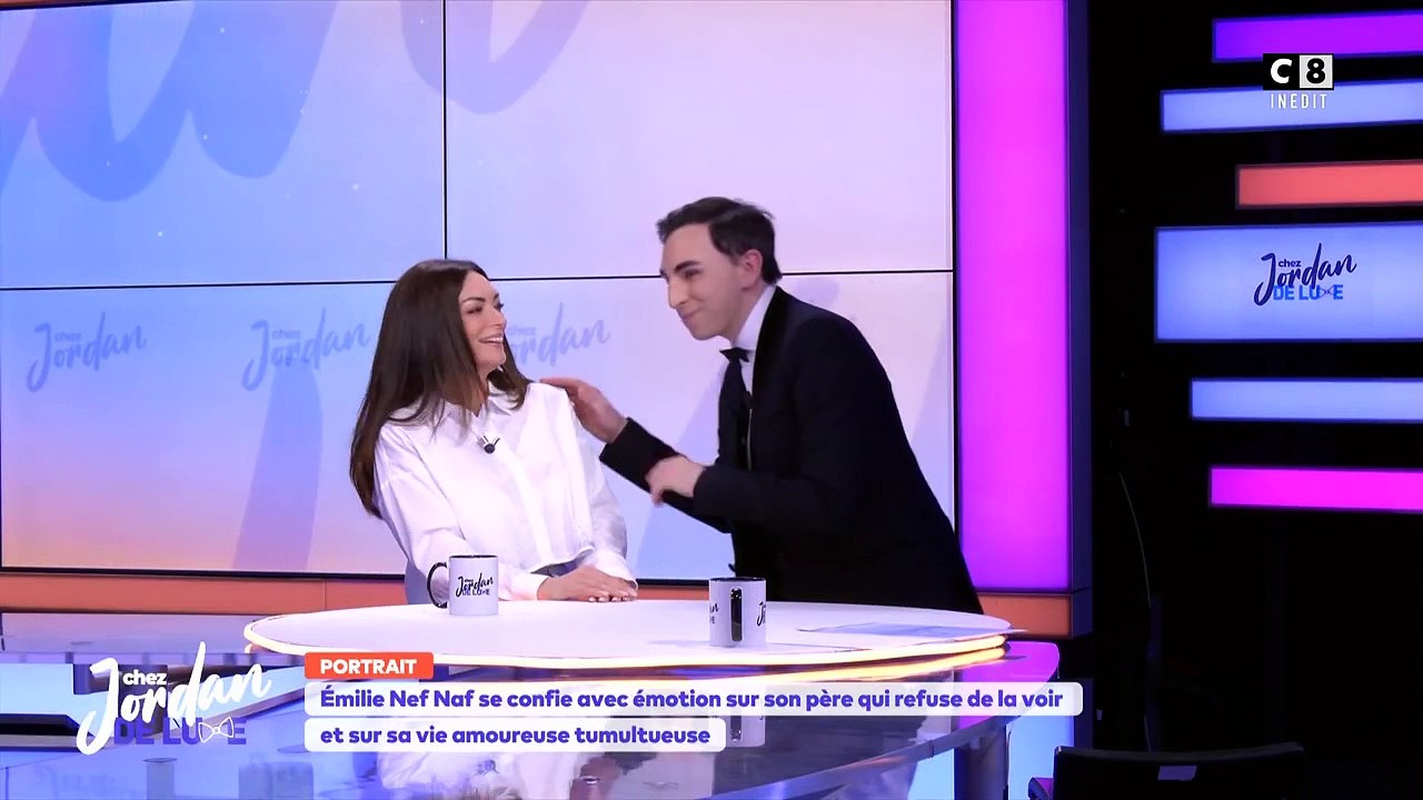 Emilie Nef Naf révèle avoir retrouvé l'amour auprès d'un ancien rugbyman. "Chez Jordan", C8