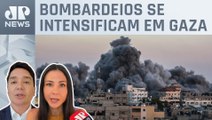 Guerra Israel-Hamas chega à quarta semana; Amanda Klein e Dantas analisam próximos passos