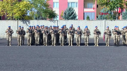 Bingöl'deki Jandarma Komandoları Şırnak'a Uğurlandı