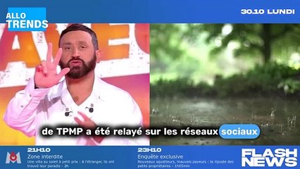 Cyril Hanouna se réjouit de la remontée en force de l'audience de TPMP.