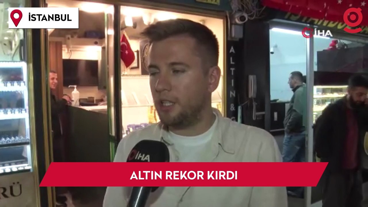 Gram altın rekor kırdı, çeyrek altın 3 bin lirayı aştı