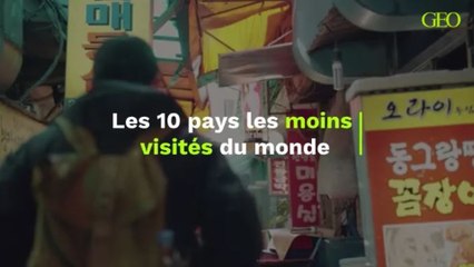 Les 10 pays les moins visités du monde