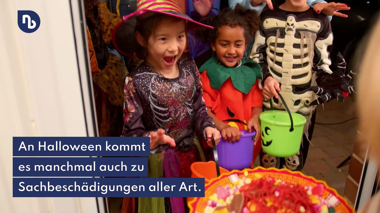 Sachbeschädigung an Halloween: Welche Versicherung zahlt?