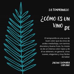-Jacobo Shemaria Capuano- La Tempranillo: (Parte 1) (Creado por @JacoboShemariaCapuano)