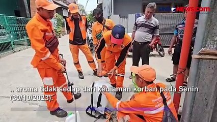 Polisi Dapat Keluhan Warga Terkait Aroma Busuk, TKP Ayah dan Anak Tewas di Koja Dilakukan Penyemprotan