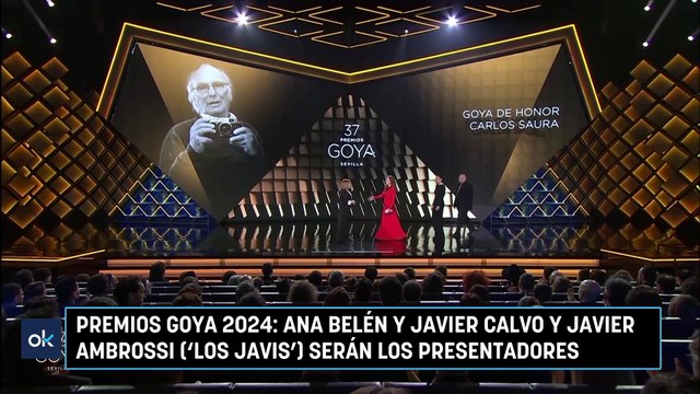 Premios Goya 2024 Ana Belén y Javier Calvo y Javier Ambrossi (‘Los Javis’) serán los presentadores