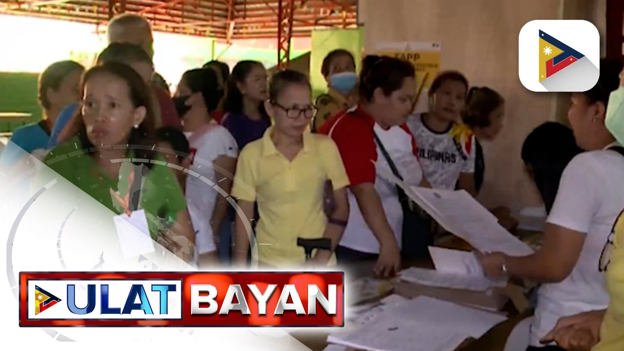Ilang senior citizens at PWDs, nahirapan sa pag...