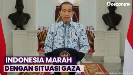 Jokowi Tegaskan Indonesia Marah dengan Situasi Gaza, Bakal Kirimkan Batuan ke Palestina Minggu Ini