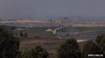 Bulldozer e un carro armato israeliano nel Nord di Gaza